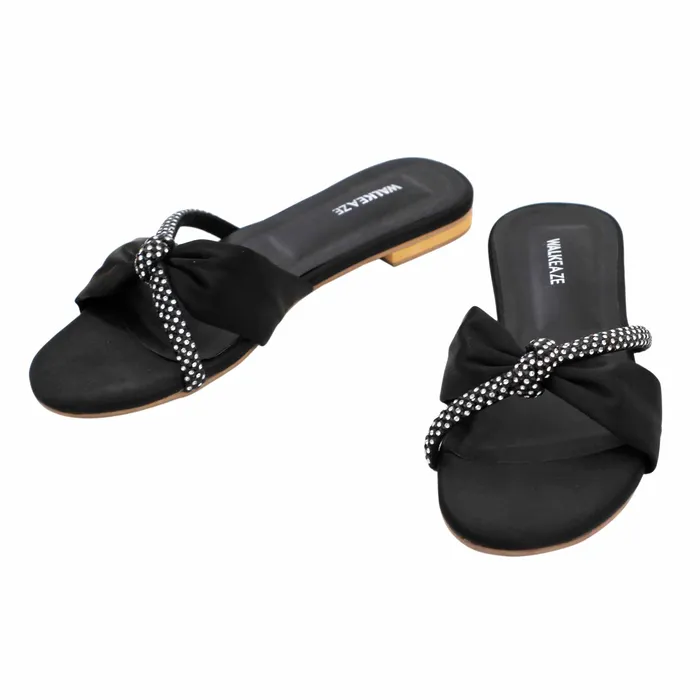 Walkeaze Earrings Women Formal Slippers 40102S