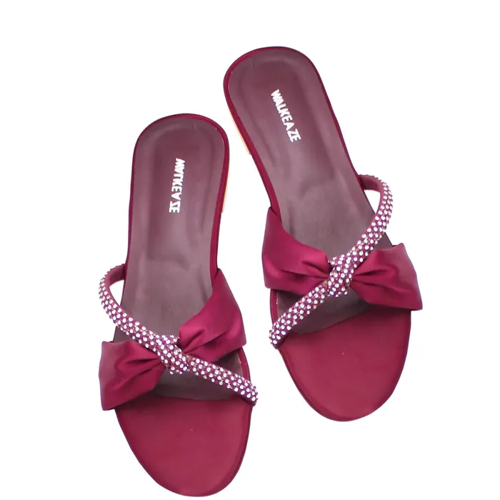 Walkeaze Earrings Women Formal Slippers 40102S