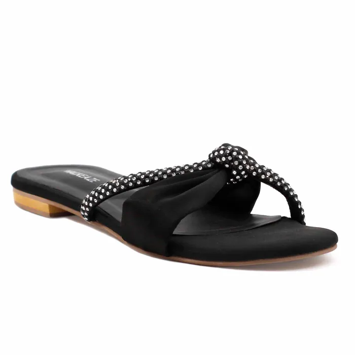 Walkeaze Earrings Women Formal Slippers 40102S