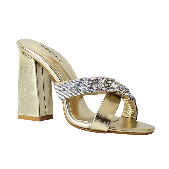 Walkeaze Necklaces Women Formal Block Heel 62494S