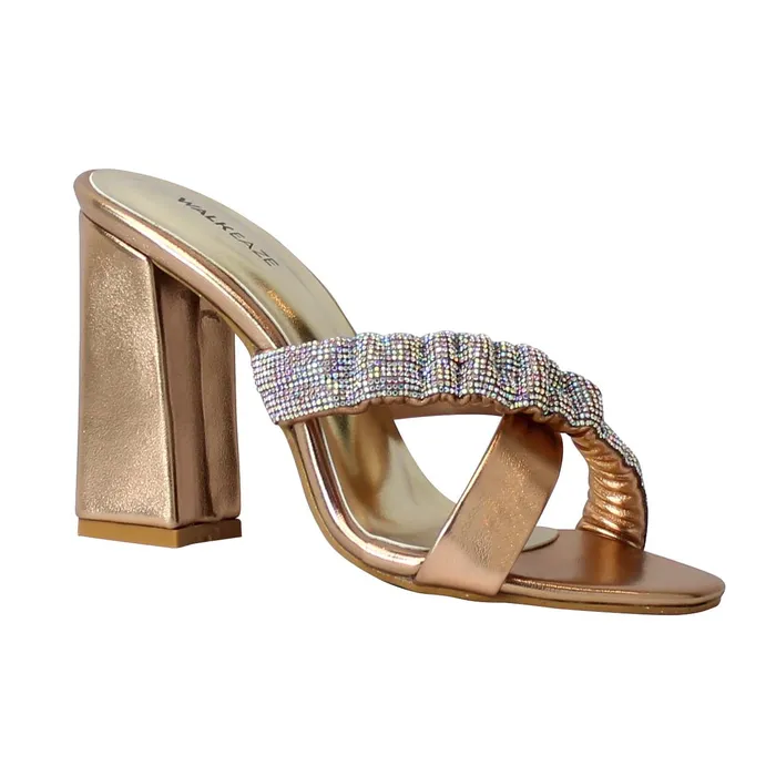 Walkeaze Necklaces Women Formal Block Heel 62494S Walkeaze Necklaces Women Formal Block Heel 62494S