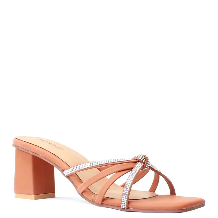 Women Formal Block Heel 62729S Walkeaze Necklaces