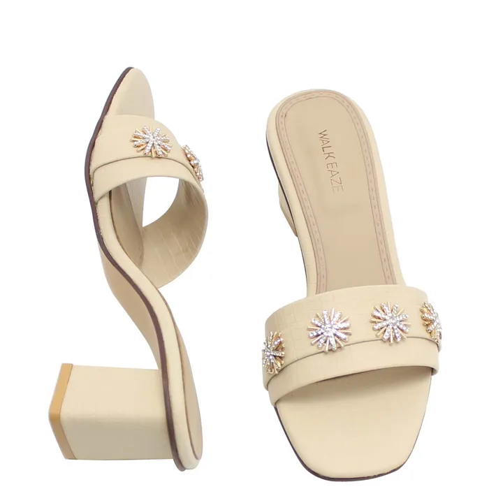Women Formal Block Heel 74919S Walkeaze Necklaces
