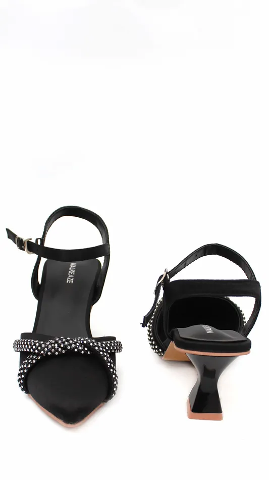 Women Formal Court Shoes 74916S Walkeaze Earrings