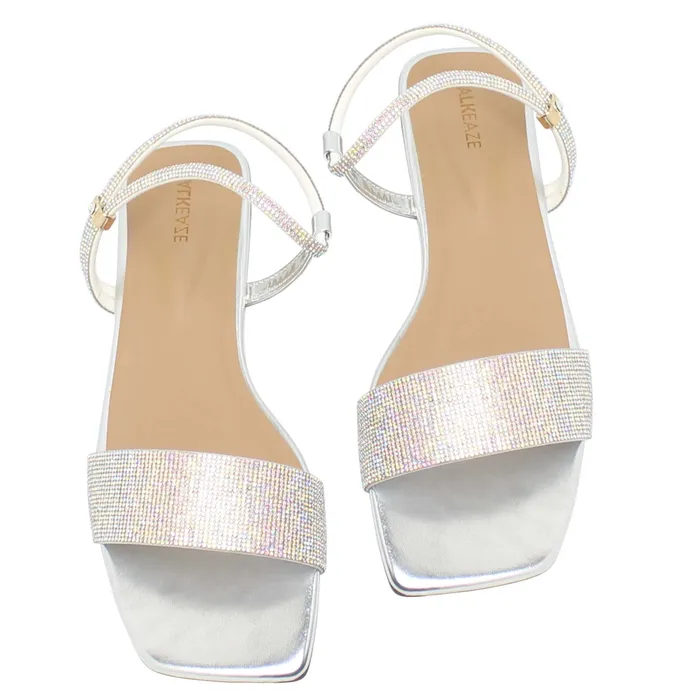 Women Formal Sandals 39921S Walkeaze Earrings